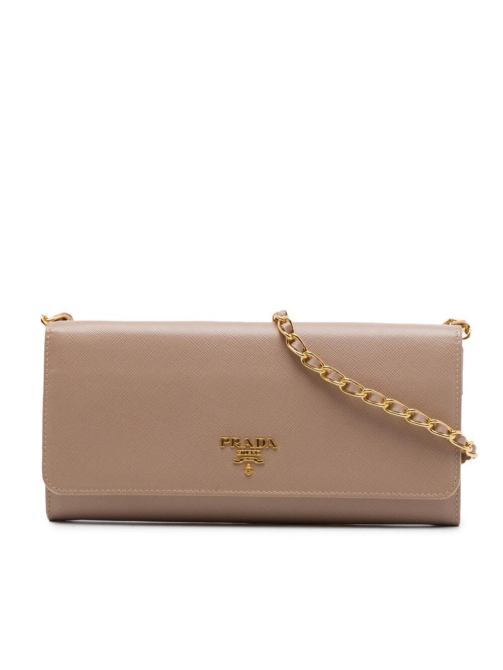 Prada Saffiano Wallet On Chain Pre- #359940P72B